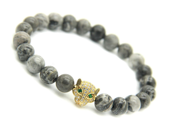 Modalooks-18K-Gold-CZ-Leopard-Grey-Jasper-Beads-Bracelet