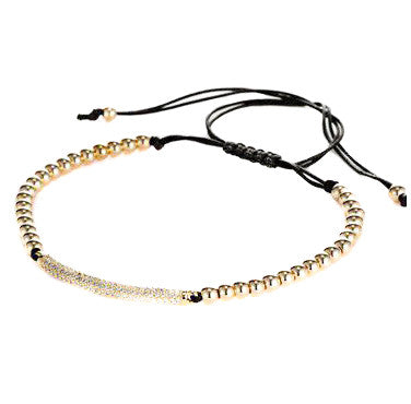 Modalooks-18K-Gold-Plated-CZ-Diamond-Bar-4mm-Balls-Macrame-Bracelet-Side