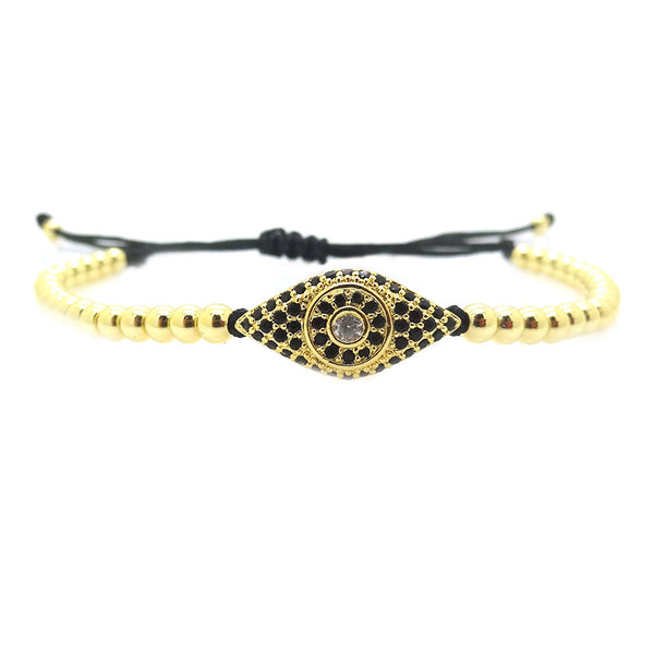 Modalooks-18K-Gold-Plated-Cat-Eye-CZ-4mm-Balls-Macrame-Bracelet