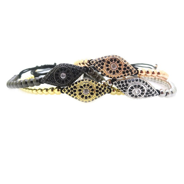 Modalooks-18K-Plated-Cat-Eye-CZ-4mm-Balls-Macrame-Bracelet-Stack