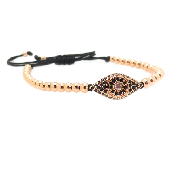 Modalooks-18K-Rose-Gold-Plated-Cat-Eye-CZ-4mm-Balls-Macrame-Bracelet-Side