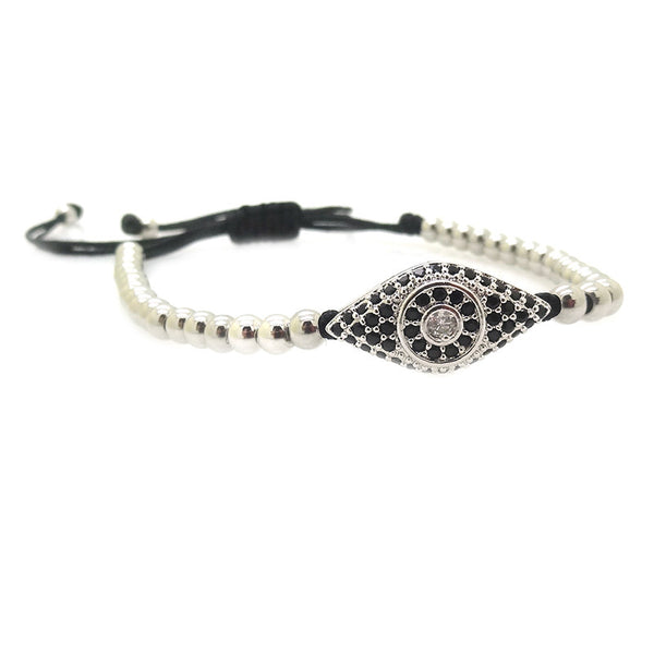 Modalooks-18K-White-Gold-Plated-Cat-Eye-CZ-4mm-Balls-Macrame-Bracelet-Side