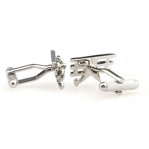 Vintage-Airplane-Silver-Modalooks-Cufflinks-2