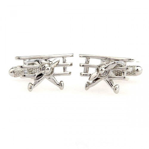 Vintage-Airplane-Silver-Modalooks-Cufflinks-3