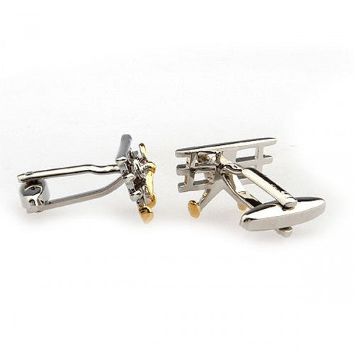 Vintage-Airplane-Gold-Modalooks-Cufflinks-3