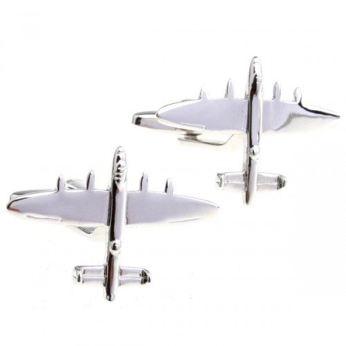 Airplane-Silver-Modalooks-Cufflinks-4