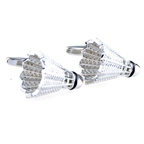 Badminton-Silver-Cufflinks-Modalooks