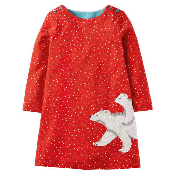 Bambinilooks-Bambini-Kidslooks-Kids-Girls-Dress-Long-Sleeve-Bears