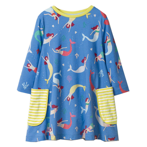 Bambinilooks-Bambini-Kidslooks-Kids-Girls-Dress-Long-Sleeve-Mermaid