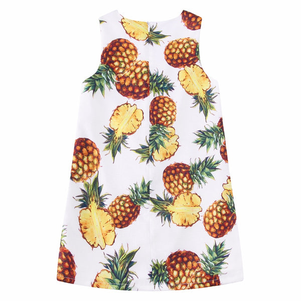 Bambinilooks-Bambini-Kidslooks-Kids-Girls-Dress-Sleeveless-Pineapple-Back