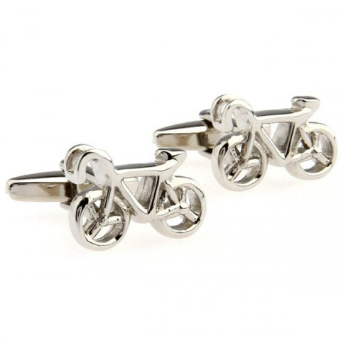 Bicycle-Bike-Silver-Modalooks-Cufflinks-Close-Up