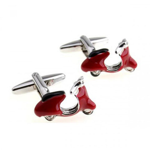 Bike-Vespa-Silver-Modalooks-Cufflinks-Red