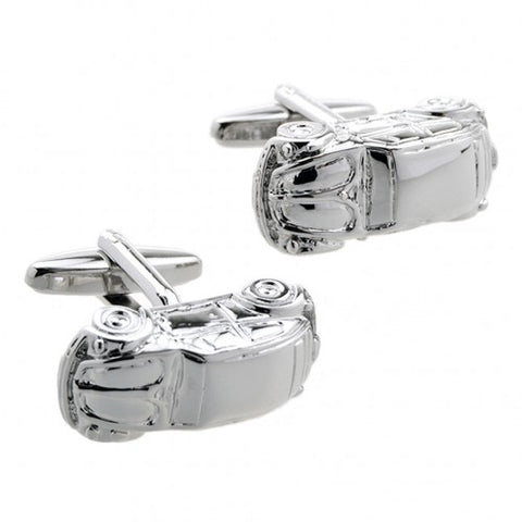 Car-Beetle-Silver-Vehicle-Cufflinks-Modalooks