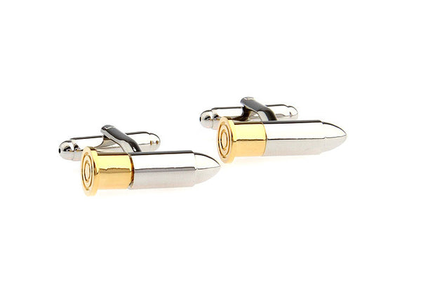 Modalooks-Casual-Bullet-Cufflink-Front-View