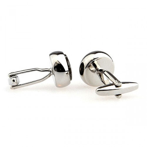 Compass-Silver-Cufflinks-Modalooks-Side-View