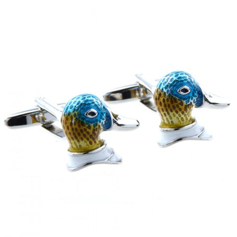 Duck-Colourful-Head-Cufflinks-Modalooks