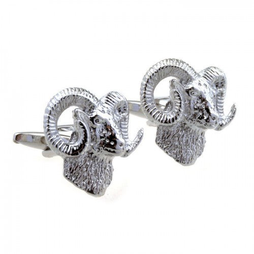 Goat-Silver-Cufflinks-Modalooks