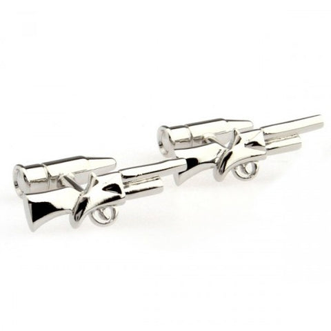 shotGun-Silver-Modalooks-Cufflinks