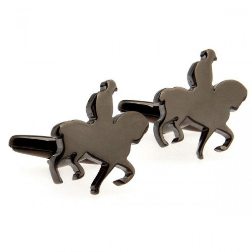Horse-Silver-Modalooks-Cufflinks-Black