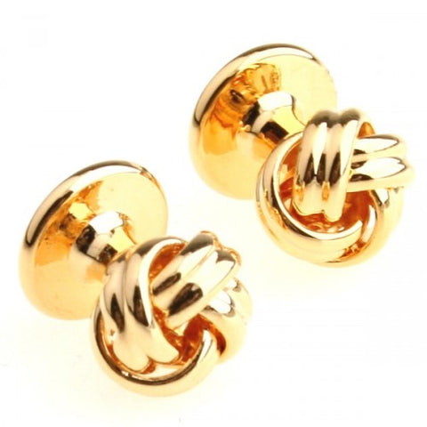Knot-Stud-Tuxedo-Gold-Modalooks-Cufflinks