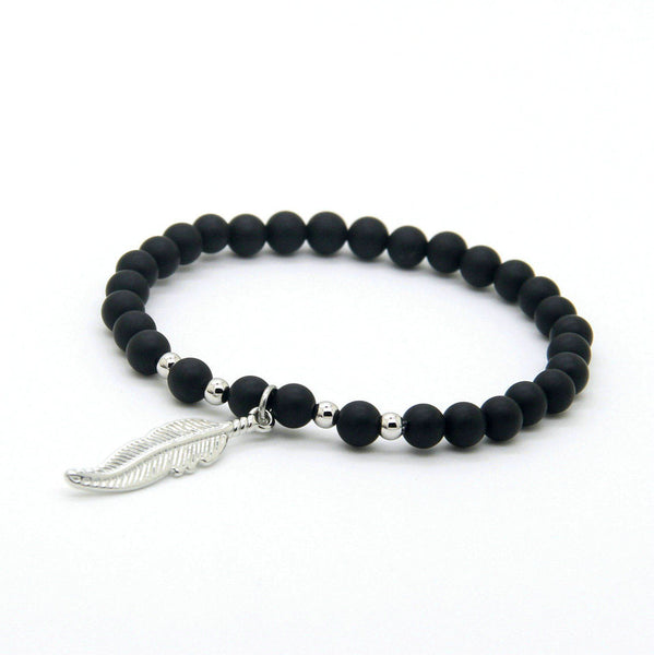 Feather Matte Agate