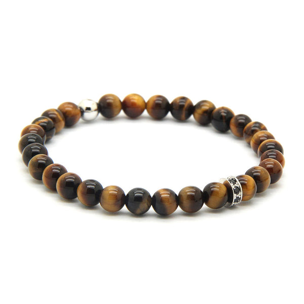 Diamonds Stopper Tiger Eye