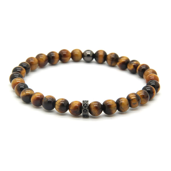 Diamonds Stopper Tiger Eye