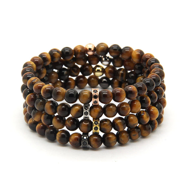 Diamonds Stopper Tiger Eye