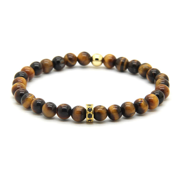 Diamonds Stopper Tiger Eye
