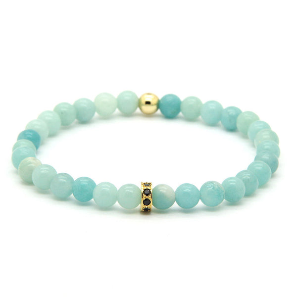 Diamonds Stopper Green Jasper