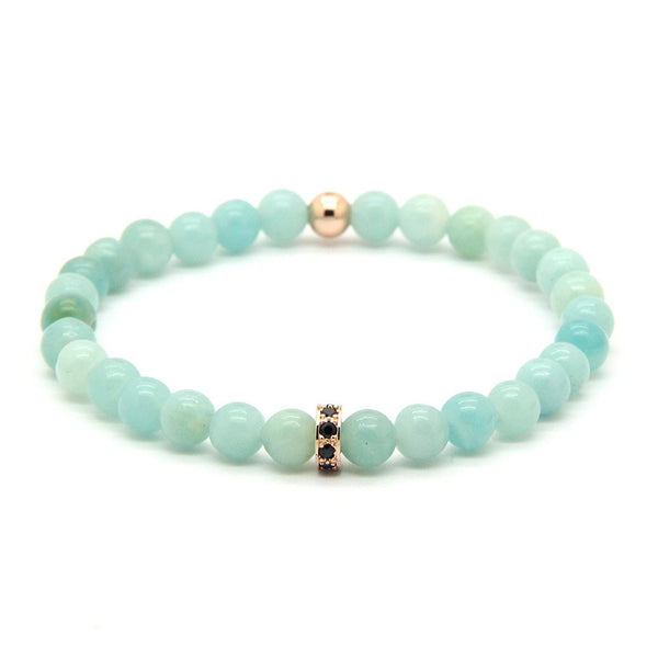 Diamonds Stopper Green Jasper