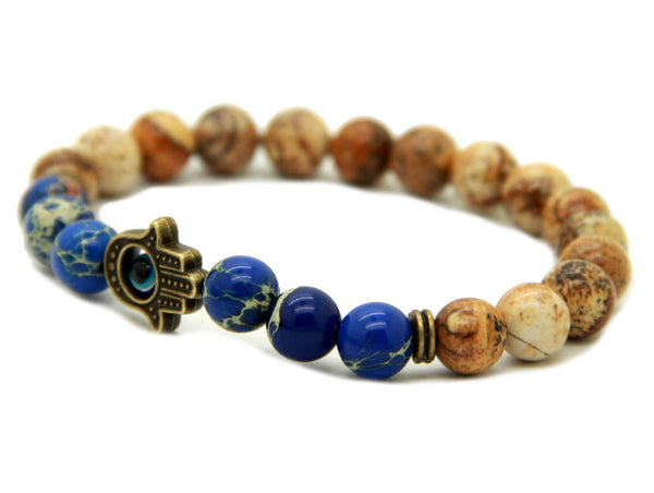 Modalooks-Bracelet-Men-Male-Hamsa-Hand-Picture-Jasper-Sea-Sediment-Blue
