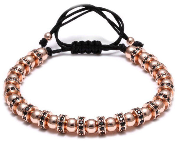 Modalooks-Bracelet-Women-Men-Unisex-Female-Male-Macrame-Plated-Multi-Stopper-Ball-Rose-Gold