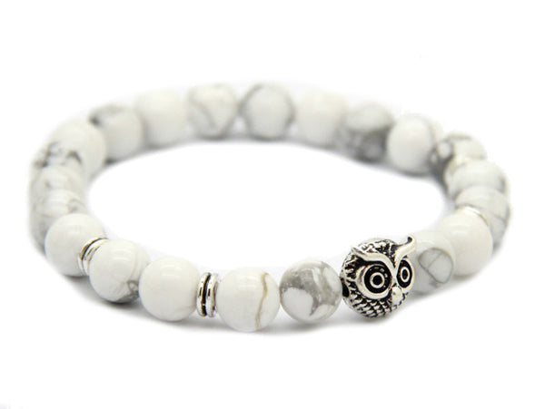Modalooks-Bracelet-Women-Men-Unisex-Female-Male-Owl-Howlite-White-Gold-Side
