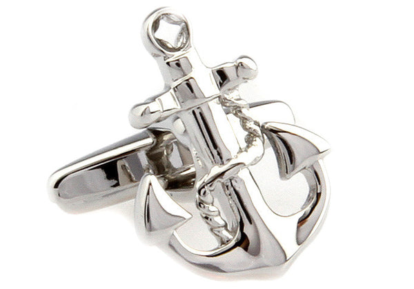 Modalooks-Casual-Double-Anchor-Cufflink-Close-Up