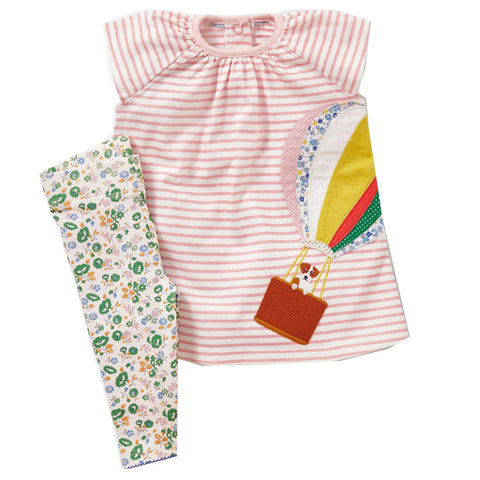 Modalooks-Kidslooks-Bambinilooks-Balloon-Set-Pants-Shirt-Cotton-Short-Sleeve