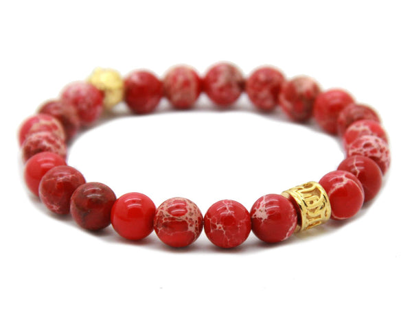 Modalooks-Men-Male-Bracelet-Red-Sea-Sediment-Gold-Back