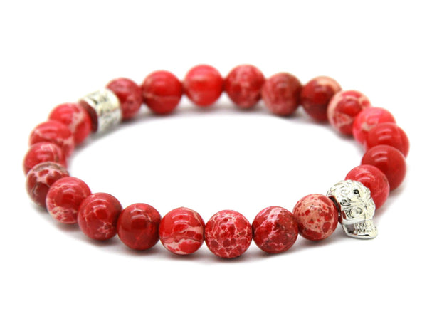 Modalooks-Men-Male-Bracelet-Red-Sea-Sediment-White-Gold
