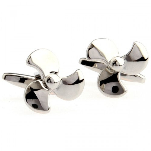 Silver-Propeller-Silver-Cufflinks-Modalooks