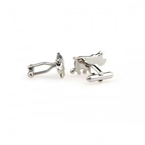 Rhino-Rhinoceros-Animal-Silver-Modalooks-Cufflinks-Side
