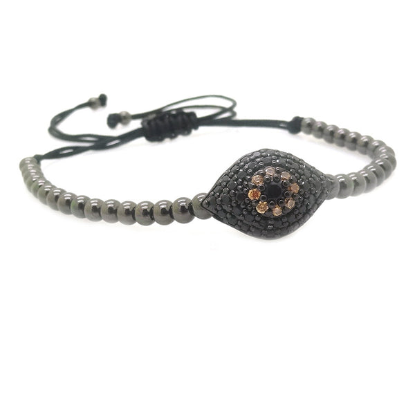 Modalooks-Ruthenium-Plated-Evil-Eye-CZ-4mm-Balls-Macrame-Bracelet-Side