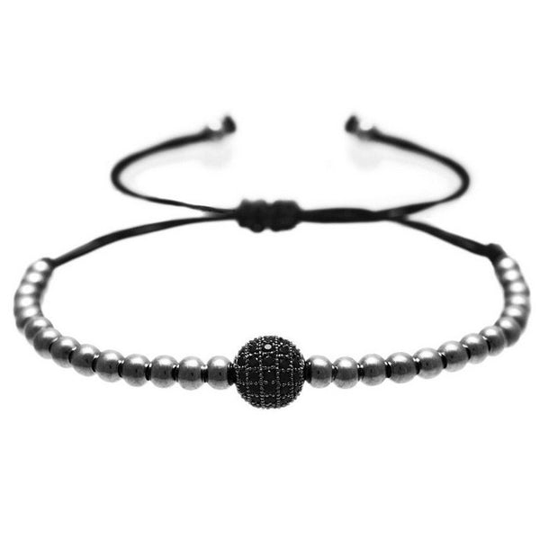 Diamonds Ball & 18K Plating 4 Colours 4mm Balls