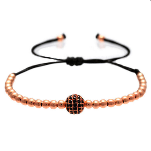 Diamonds Ball & 18K Plating 4 Colours 4mm Balls