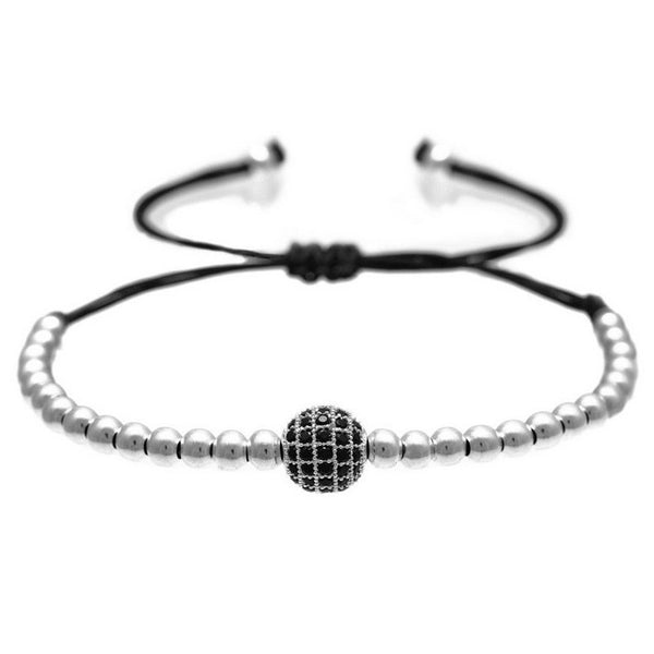 Diamonds Ball & 18K Plating 4 Colours 4mm Balls
