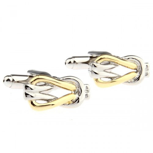 Stethoscope-Silver-Gold-Modalooks-Cufflinks