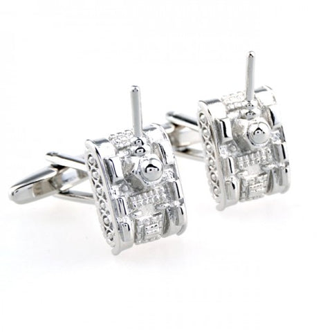 Tanks-Silver-Cufflinks-Modalooks