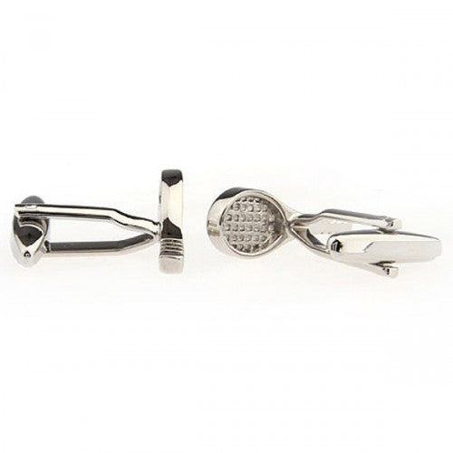 Tennis-Racket-Silver-Modalooks-Cufflinks