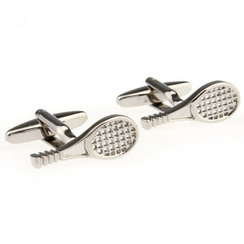 Tennis-Racket-Silver-Modalooks-Cufflinks