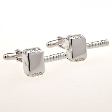Thor-Hammer-Silver-Cufflinks-Modalooks