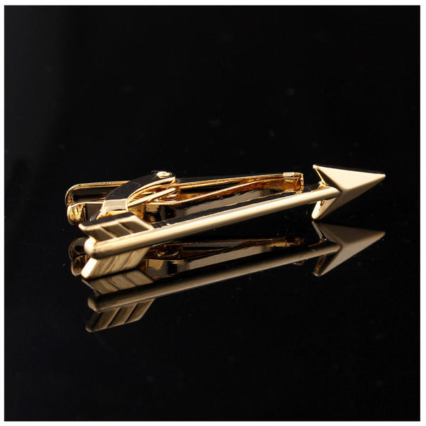 Modalooks-Tie-Bar-Clip-Arrow-Gold